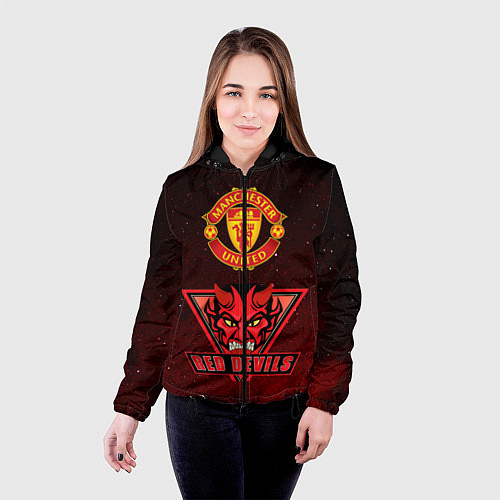 Женская куртка Манчестер / 3D-Черный – фото 4