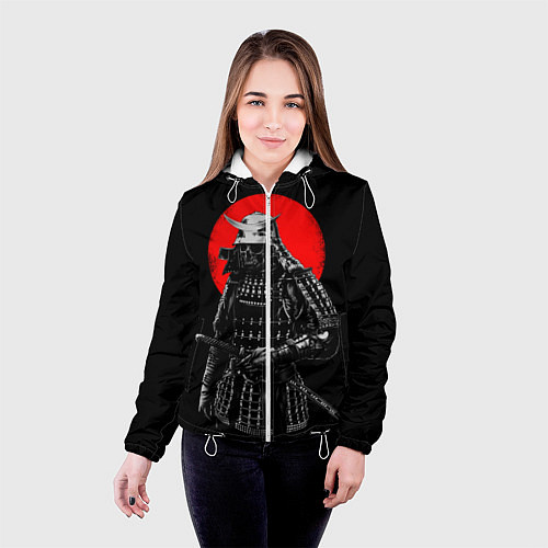 Женская куртка Самурай / 3D-Белый – фото 4
