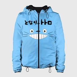 Куртка с капюшоном женская Totoro, цвет: 3D-черный