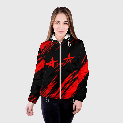 Женская куртка АлисА / 3D-Белый – фото 4