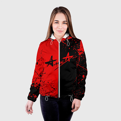 Женская куртка АлисА / 3D-Белый – фото 4