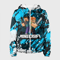 Женская куртка Minecraft Майнкрафт