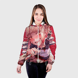 Куртка с капюшоном женская Тога Химико, цвет: 3D-белый — фото 2