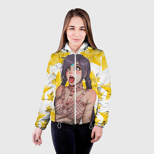 Женская куртка Aheago / 3D-Белый – фото 4