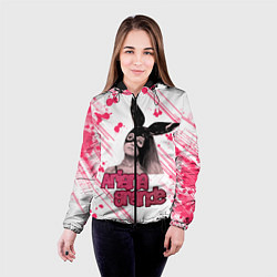 Куртка с капюшоном женская ARIANA GRANDE, цвет: 3D-черный — фото 2
