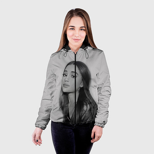 Женская куртка Ariana Grande Ариана Гранде / 3D-Черный – фото 4