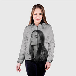 Куртка с капюшоном женская Ariana Grande Ариана Гранде, цвет: 3D-черный — фото 2