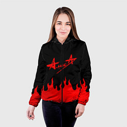 Куртка с капюшоном женская АлисА, цвет: 3D-черный — фото 2