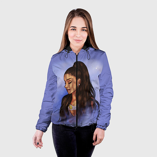 Женская куртка Ariana Grande Ариана Гранде / 3D-Черный – фото 4