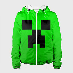 Куртка с капюшоном женская MINECRAFT, цвет: 3D-белый