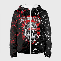 Куртка с капюшоном женская Stigmata, цвет: 3D-белый
