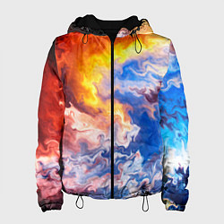 Женская куртка Краски