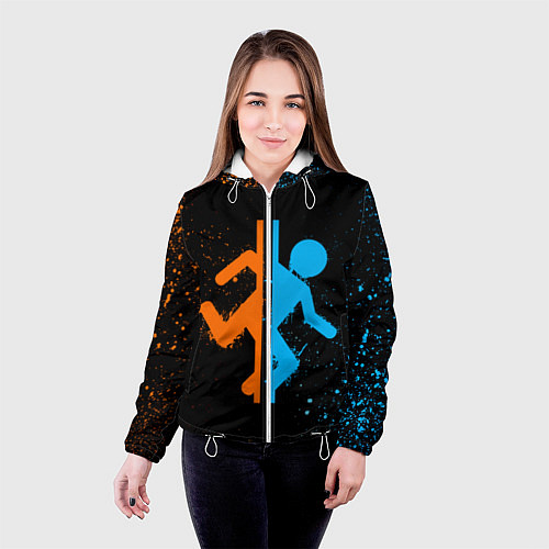 Женская куртка PORTAL / 3D-Белый – фото 4