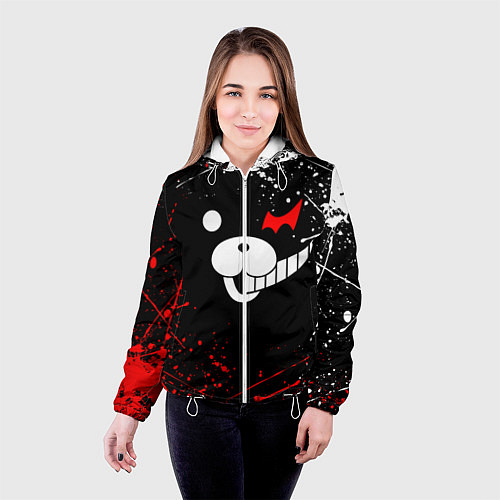 Женская куртка MONOKUMA / 3D-Белый – фото 4