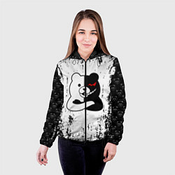 Куртка с капюшоном женская MONOKUMA, цвет: 3D-черный — фото 2