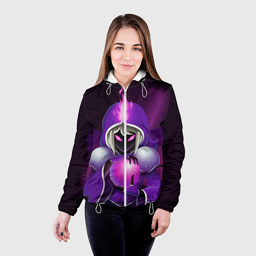 Женская куртка Terraria / 3D-Белый – фото 4