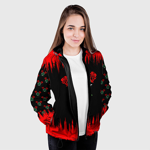 Женская куртка ТИКТОКЕР - PAYTON MOORMEIE / 3D-Черный – фото 3
