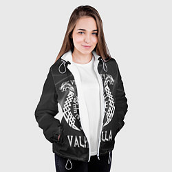 Куртка с капюшоном женская Valhalla, цвет: 3D-белый — фото 2