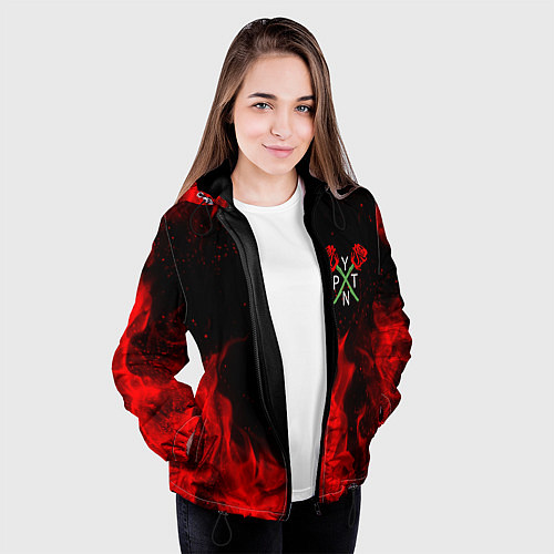 Женская куртка Payton Moormeier: TikTok / 3D-Черный – фото 3