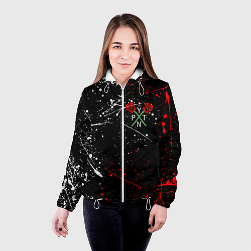 Женская куртка Payton Moormeier: TikTok / 3D-Белый – фото 4