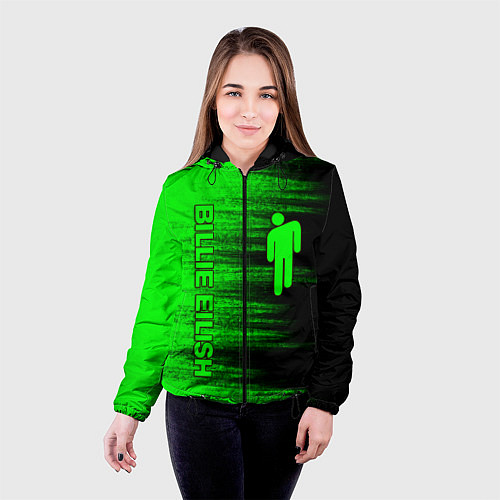 Женская куртка BILLIE EILISH / 3D-Черный – фото 4
