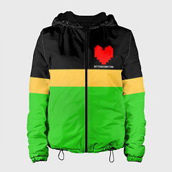 Куртка с капюшоном женская CHARA FIGHT, цвет: 3D-черный