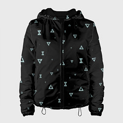 Куртка с капюшоном женская Witchersigns, цвет: 3D-черный