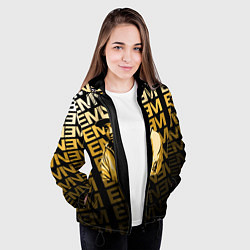 Куртка с капюшоном женская Eminem, цвет: 3D-черный — фото 2