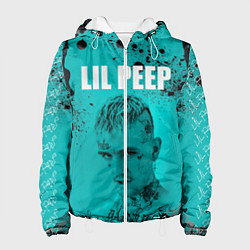 Куртка с капюшоном женская Lil Peep, цвет: 3D-белый