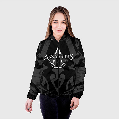 Женская куртка Assassin’s Creed / 3D-Черный – фото 4