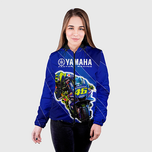 Женская куртка Valentino Rossi / 3D-Черный – фото 4
