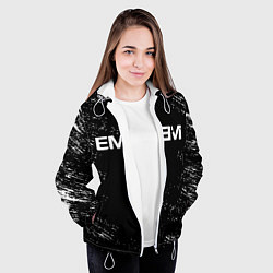 Куртка с капюшоном женская EMINEM, цвет: 3D-белый — фото 2