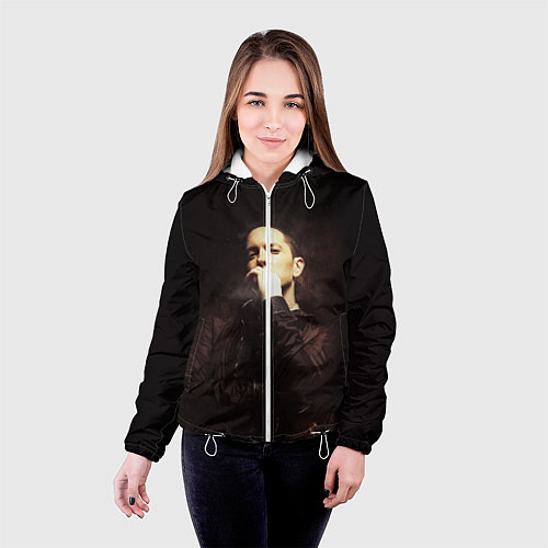 Женская куртка EMINEM / 3D-Белый – фото 4