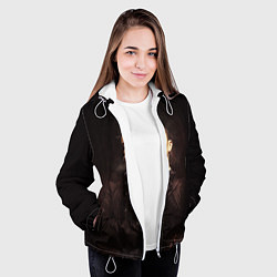 Куртка с капюшоном женская EMINEM, цвет: 3D-белый — фото 2