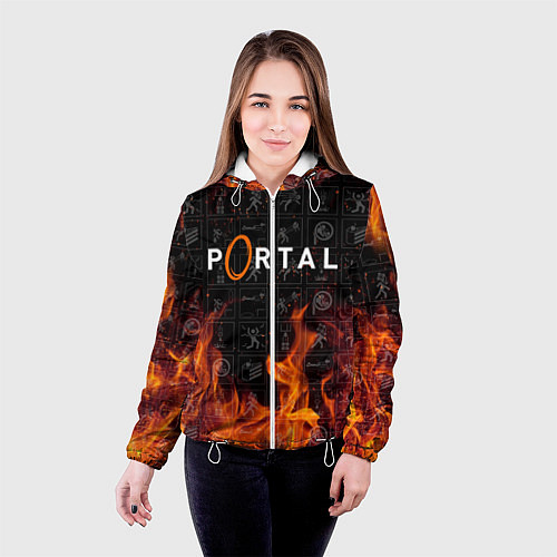 Женская куртка PORTAL / 3D-Белый – фото 4