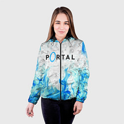 Куртка с капюшоном женская PORTAL, цвет: 3D-черный — фото 2