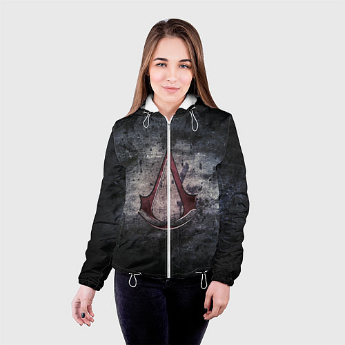 Женская куртка Assassin’s Creed / 3D-Белый – фото 4