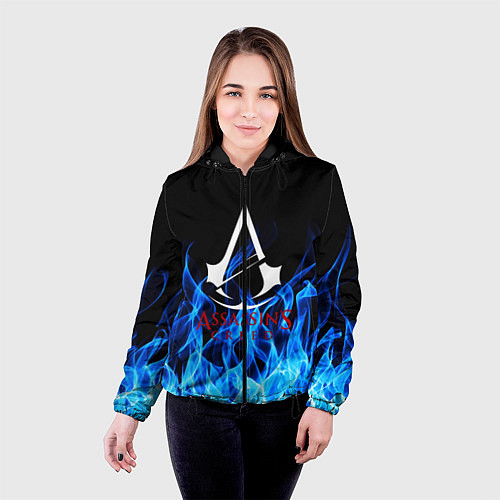 Женская куртка Assassin??s Creed / 3D-Черный – фото 4