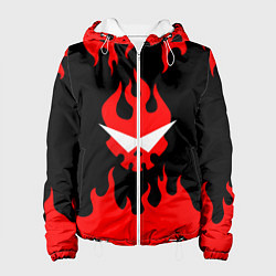 Куртка с капюшоном женская GURREN LAGANN, цвет: 3D-белый