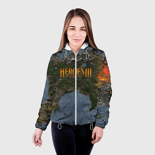 Женская куртка ГЕРОИ 3 / 3D-Белый – фото 4