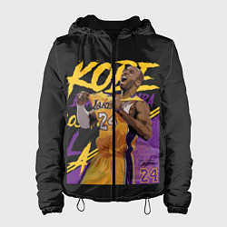 Куртка с капюшоном женская Kobe Bryant, цвет: 3D-черный