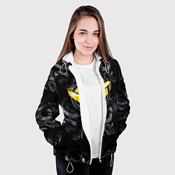 Куртка с капюшоном женская Los Angeles LakersKobe Bryan, цвет: 3D-белый — фото 2