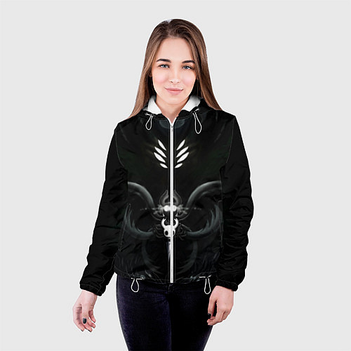 Женская куртка Hollow Knight / 3D-Белый – фото 4