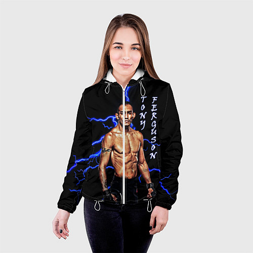 Женская куртка TONY FERGUSON / 3D-Белый – фото 4