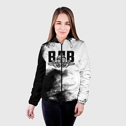 Куртка с капюшоном женская ВДВ, цвет: 3D-черный — фото 2