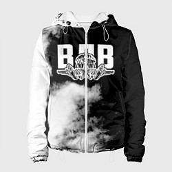 Куртка с капюшоном женская ВДВ, цвет: 3D-белый