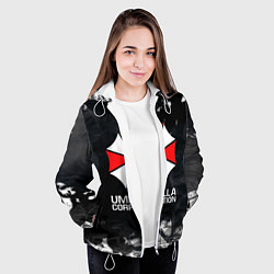 Куртка с капюшоном женская UMBRELLA CORP, цвет: 3D-белый — фото 2