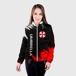 Куртка с капюшоном женская UMBRELLA CORP, цвет: 3D-белый — фото 2