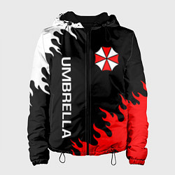 Куртка с капюшоном женская UMBRELLA CORP, цвет: 3D-черный