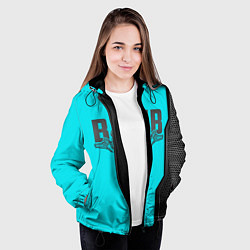 Куртка с капюшоном женская ВДВ, цвет: 3D-черный — фото 2